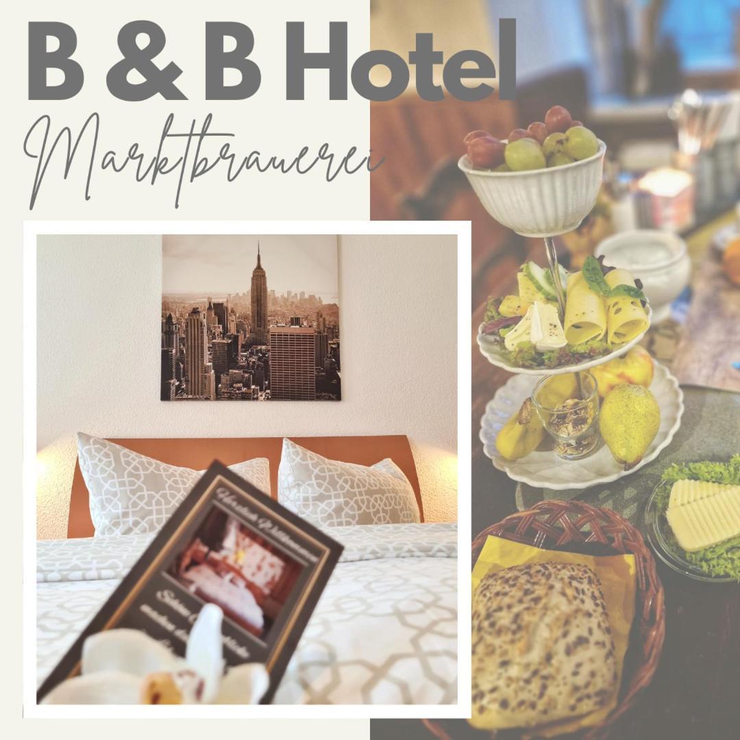 Marktbrauerei B&B Bad Lobenstein Exteriör bild